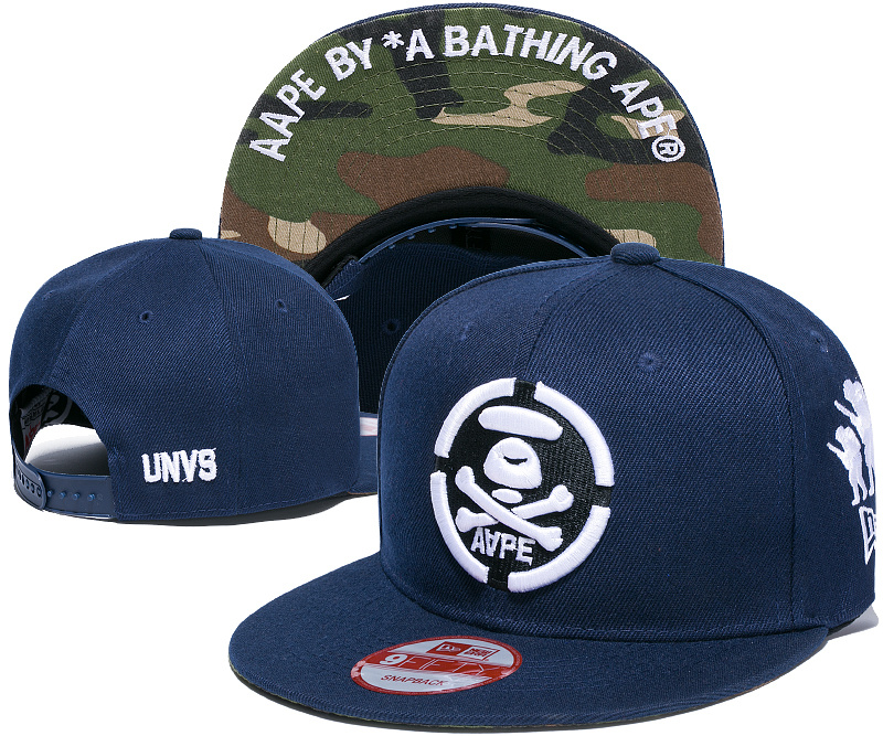Bape Ape Navy Fashion Adjustable Hat LH