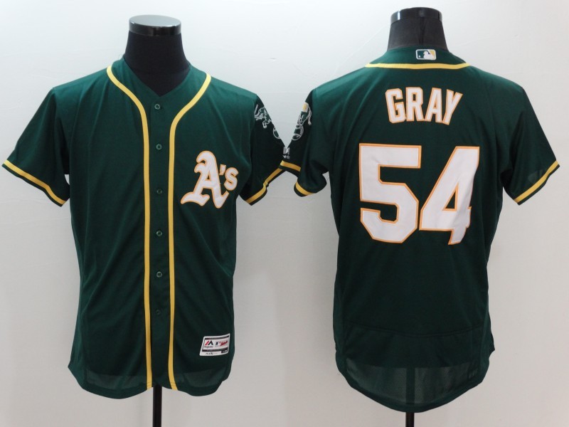 Athletics 54 Sonny Gray Green Flexbase Jersey