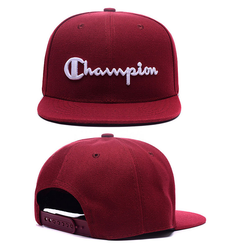 Champion Red Adjustable Hat LH04