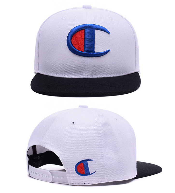 Champion White Adjustable Hat LH
