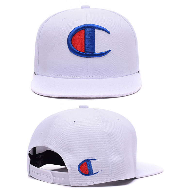 Champion White Adjustable Hat LH02