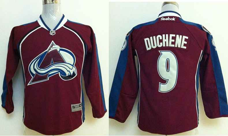 Avalanche 9 Duchene Red Youth Jersey