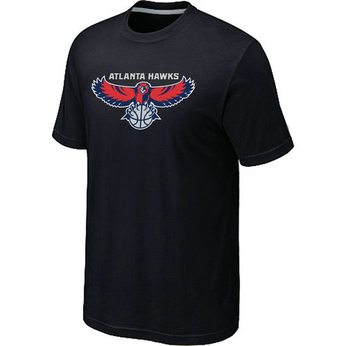 Atlanta Hawks Big & Tall Primary Logo Black T-Shirt
