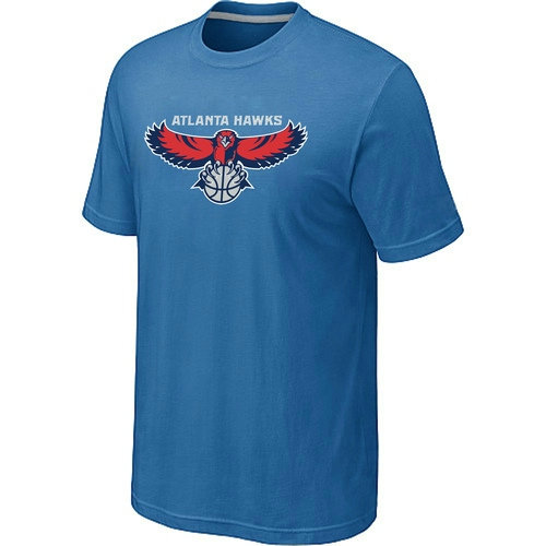 Atlanta Hawks Big & Tall Primary Logo L.Blue T-Shirt