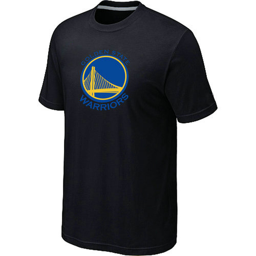 Golden State Warriors Big & Tall Primary Logo Black T-Shirt