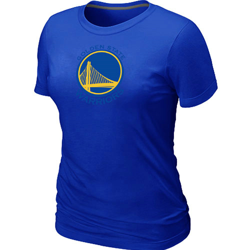 Golden State Warriors Big & Tall Primary Logo Blue Women T-Shirt