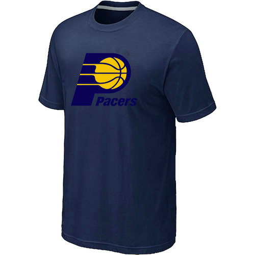 Indiana Pacers Big & Tall Primary Logo D.Blue T-Shirt - Click Image to Close