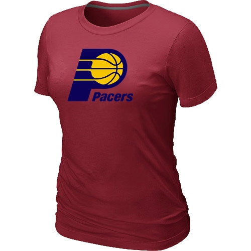 Indiana Pacers Big & Tall Primary Logo Red Women T-Shirt