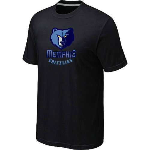 Memphis Grizzlies Big & Tall Primary Logo Black T-Shirt