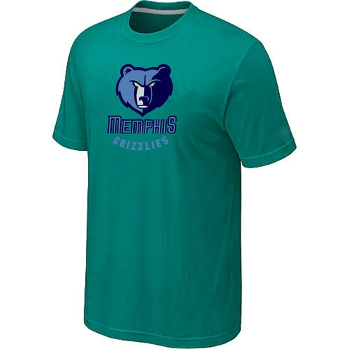 Memphis Grizzlies Big & Tall Primary Logo Green T-Shirt