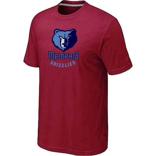 Memphis Grizzlies Big & Tall Primary Logo Red T-Shirt