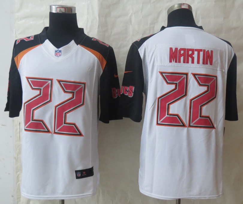 Nike Buccaneers 22 Martin White Limited New Jerseys - Click Image to Close