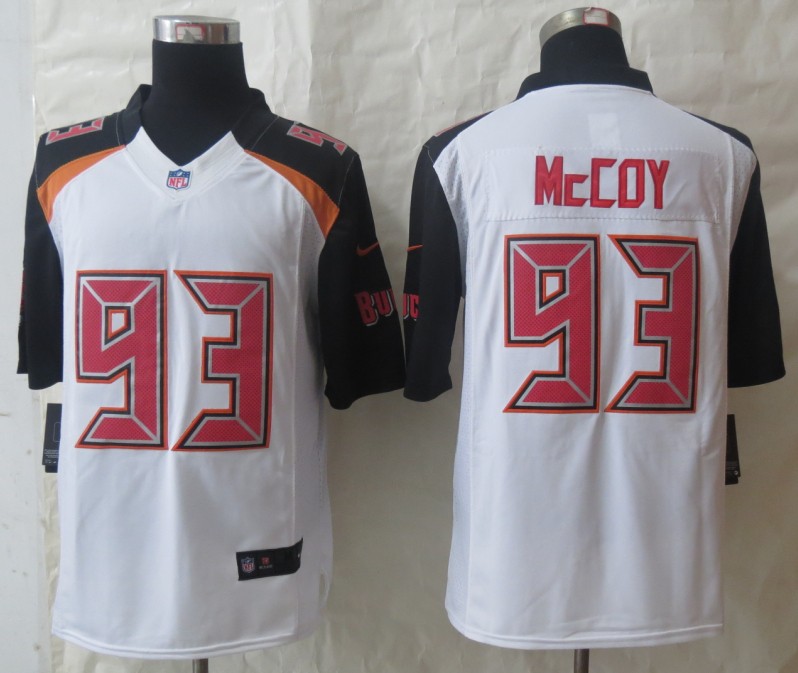 Nike Buccaneers 93 McCoy White Limited New Jerseys