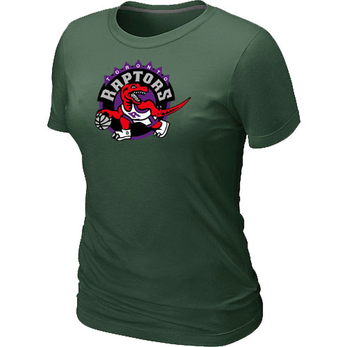 Toronto Raptors Big & Tall Primary Logo D.Green Women T-Shirt