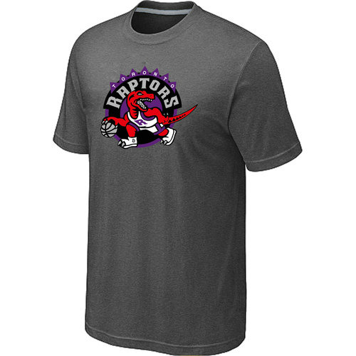 Toronto Raptors Big & Tall Primary Logo D.Grey T-Shirt
