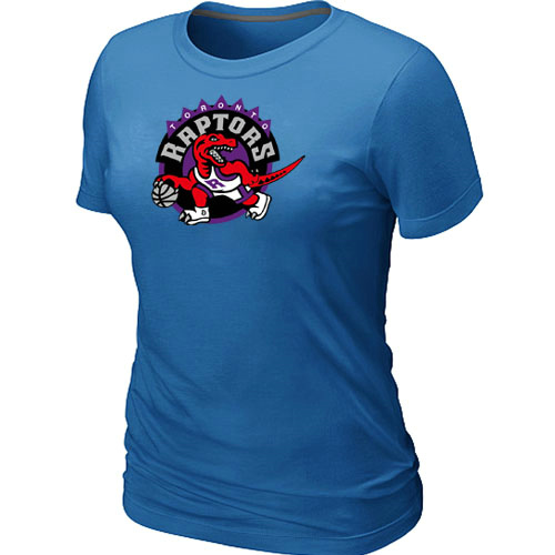 Toronto Raptors Big & Tall Primary Logo L.Blue Women T-Shirt