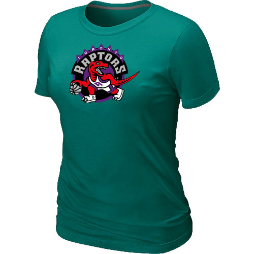 Toronto Raptors Big & Tall Primary Logo L.Green Women T-Shirt