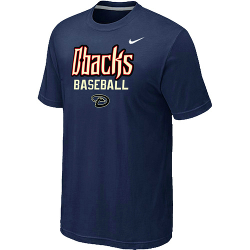 Nike MLB Arizona Diamondbacks 2014 Home Practice T-Shirt D.Blue
