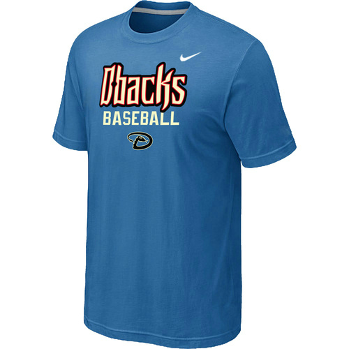 Nike MLB Arizona Diamondbacks 2014 Home Practice T-Shirt Lt.Blue