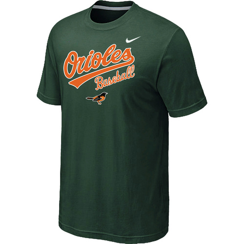Nike MLB Baltimore Orioles 2014 Home Practice T-Shirt D.Green