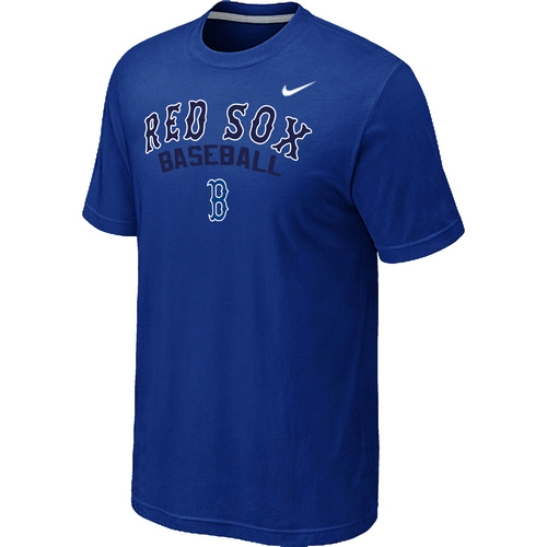Nike MLB Boston Red Sox 2014 Home Practice T-Shirt Blue