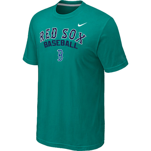 Nike MLB Boston Red Sox 2014 Home Practice T-Shirt Green