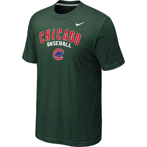 Nike MLB Chicago Cubs 2014 Home Practice T-Shirt D.Green - Click Image to Close