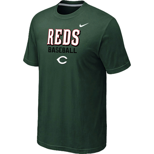 Nike MLB Cincinnati Reds 2014 Home Practice T-Shirt D.Green