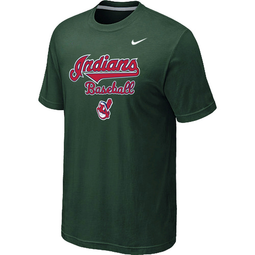 Nike MLB Cleveland Indians 2014 Home Practice T-Shirt D.Green