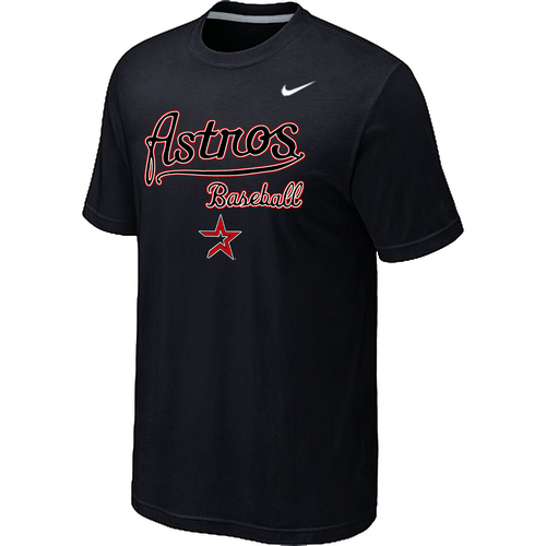 Nike MLB Houston Astros 2014 Home Practice T-Shirt Black