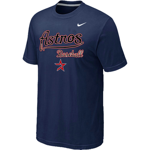 Nike MLB Houston Astros 2014 Home Practice T-Shirt D.Blue