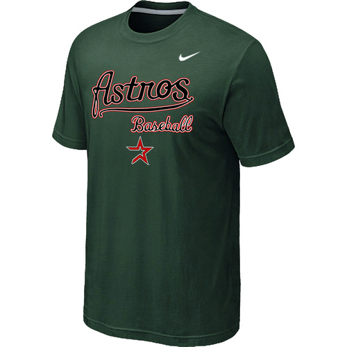 Nike MLB Houston Astros 2014 Home Practice T-Shirt D.Green