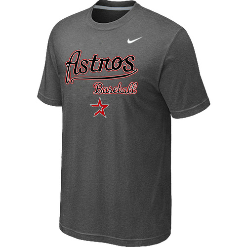 Nike MLB Houston Astros 2014 Home Practice T-Shirt D.Grey
