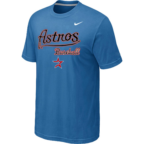 Nike MLB Houston Astros 2014 Home Practice T-Shirt Lt.Blue