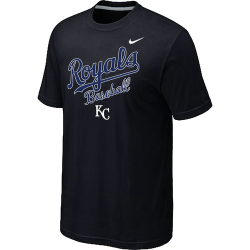 Nike MLB Kansas City 2014 Home Practice T-Shirt Black