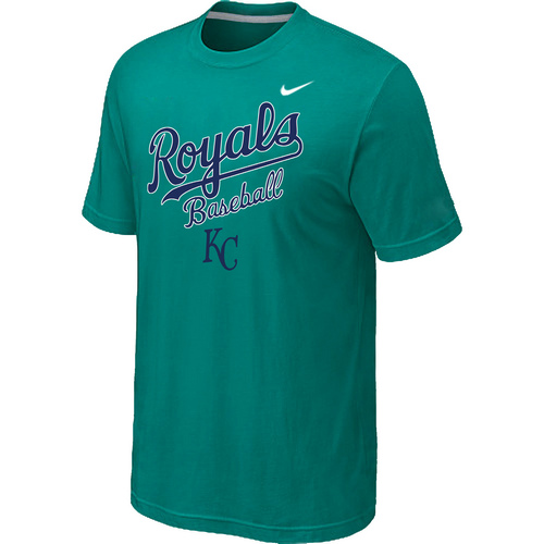 Nike MLB Kansas City 2014 Home Practice T-Shirt Green