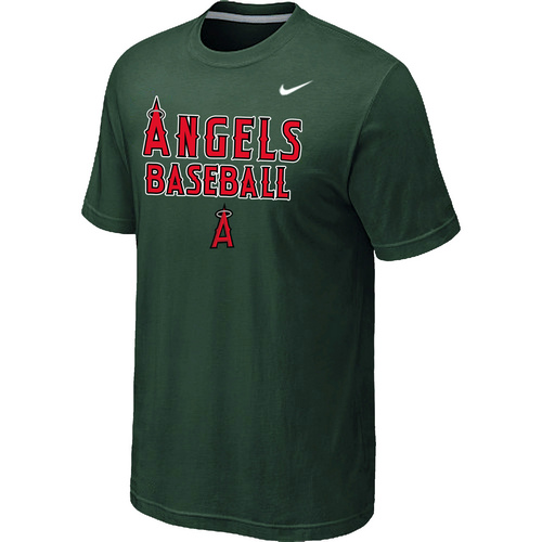 Nike MLB Los Angeles Angels 2014 Home Practice T-Shirt D.Green