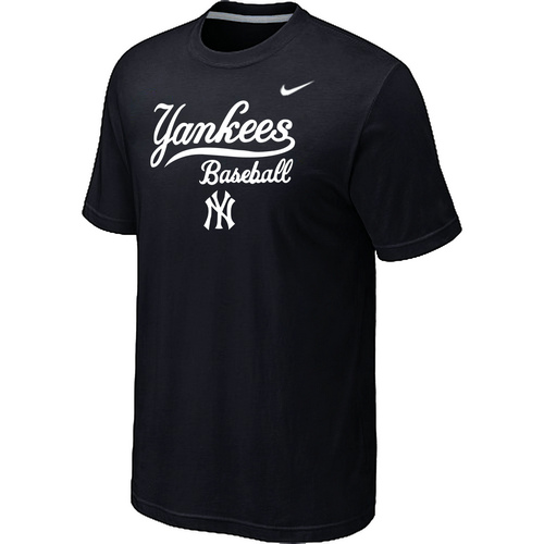 Nike MLB New York Yankees 2014 Home Practice T-Shirt Black