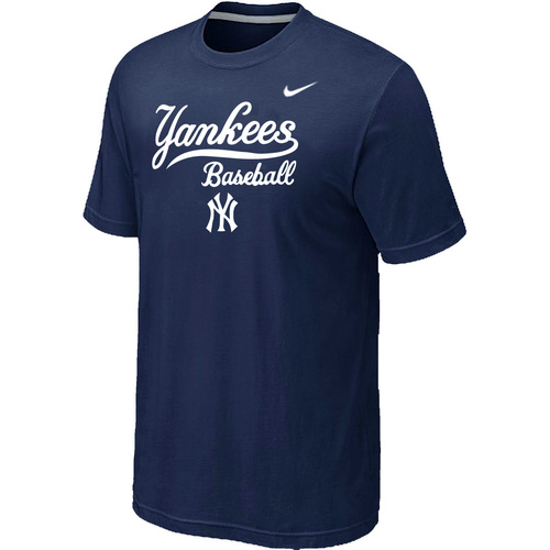 Nike MLB New York Yankees 2014 Home Practice T-Shirt D.Blue