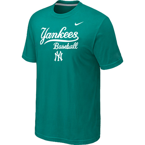 Nike MLB New York Yankees 2014 Home Practice T-Shirt Green