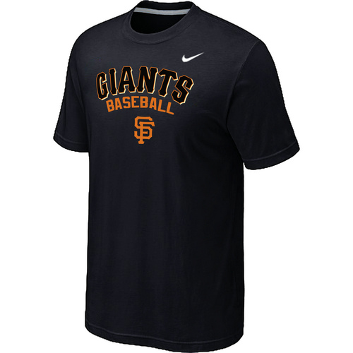 Nike MLB San Francisco Giants 2014 Home Practice T-Shirt Black