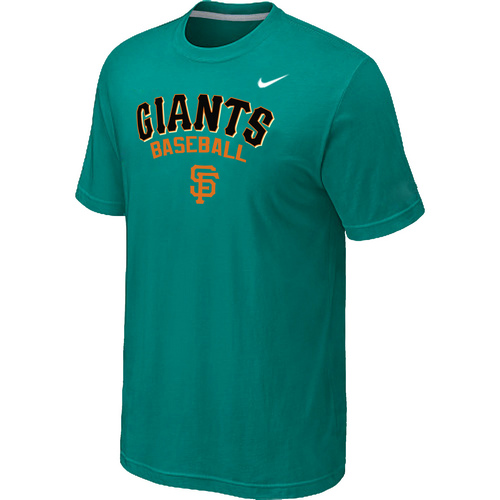 Nike MLB San Francisco Giants 2014 Home Practice T-Shirt Green