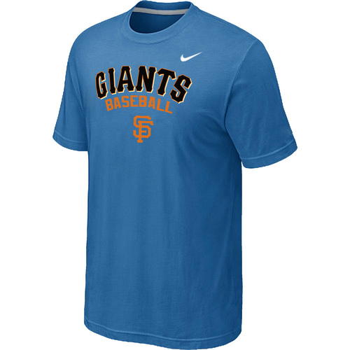 Nike MLB San Francisco Giants 2014 Home Practice T-Shirt Lt.Blue