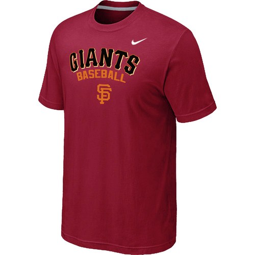 Nike MLB San Francisco Giants 2014 Home Practice T-Shirt Red
