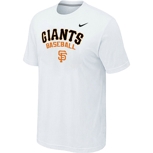 Nike MLB San Francisco Giants 2014 Home Practice T-Shirt White