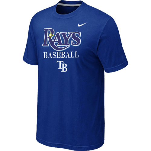 Nike MLB Tampa Bay Rays 2014 Home Practice T-Shirt Blue Nike MLB Tampa Bay Rays 2014 Home Practice T-Shirt Blue