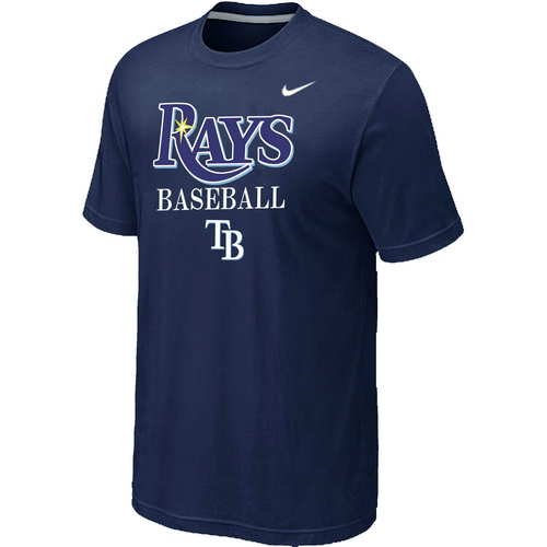Nike MLB Tampa Bay Rays 2014 Home Practice T-Shirt D.Blue Nike MLB Tampa Bay Rays 2014 Home Practice T-Shirt D.Blue