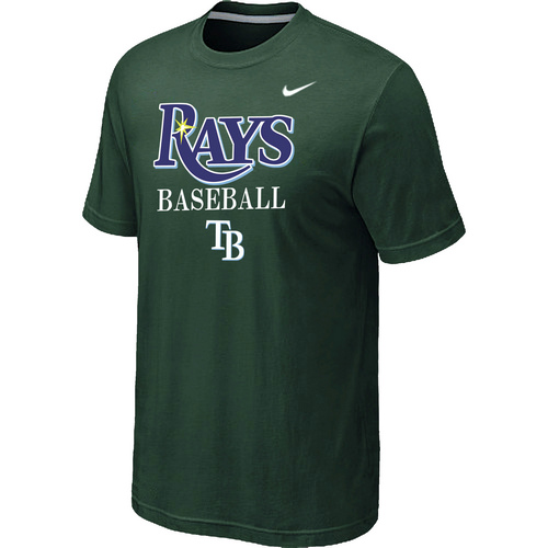 Nike MLB Tampa Bay Rays 2014 Home Practice T-Shirt D.Green