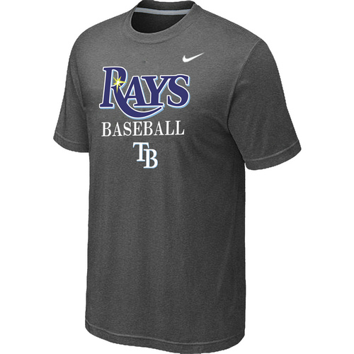 Nike MLB Tampa Bay Rays 2014 Home Practice T-Shirt D.Grey Nike MLB Tampa Bay Rays 2014 Home Practice T-Shirt D.Grey