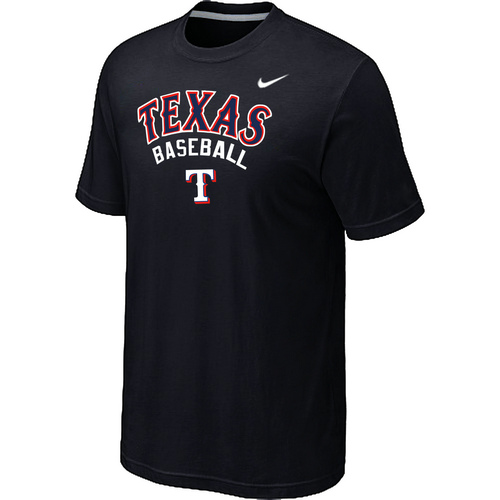 Nike MLB Texas Rangers 2014 Home Practice T-Shirt Black